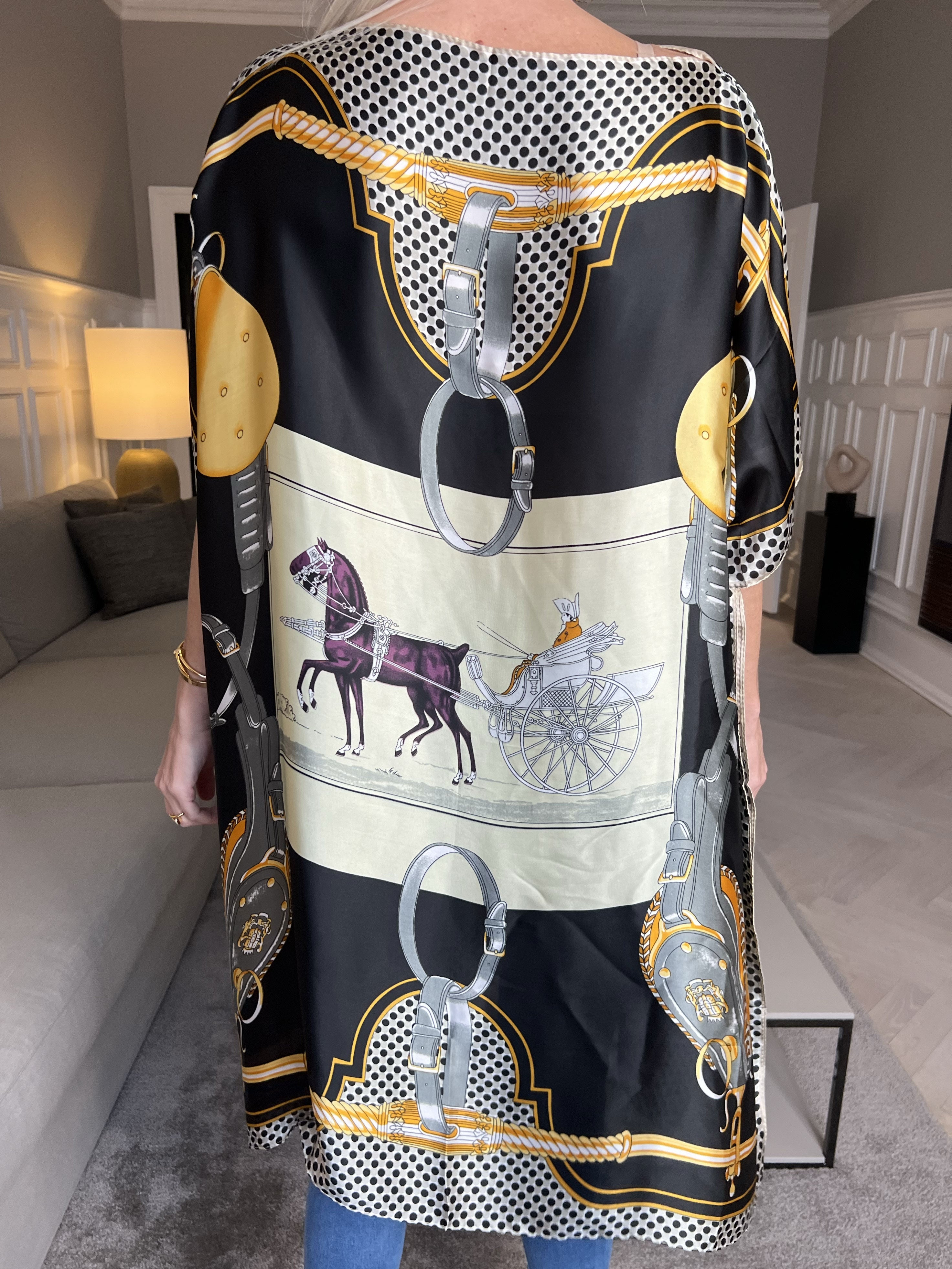 Emily - Lätt och luftig tunika i viskos och siden